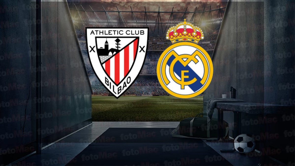 Athletic Bilbao – Real Madrid maçı ne zaman? Saat kaçta ve hangi kanalda canlı yayınlanacak? | İspanya La Liga