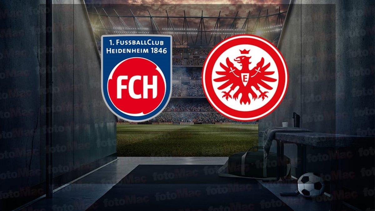 Heidenheim – Eintracht maçı ne zaman, saat kaçta ve hangi kanalda canlı yayınlanacak? | Almanya Bundesliga
