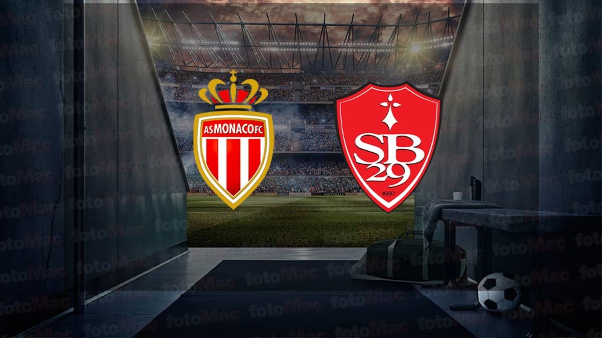 Monaco – Brest maçı ne zaman, saat kaçta ve hangi kanalda canlı yayınlanacak? | Fransa Ligue 1