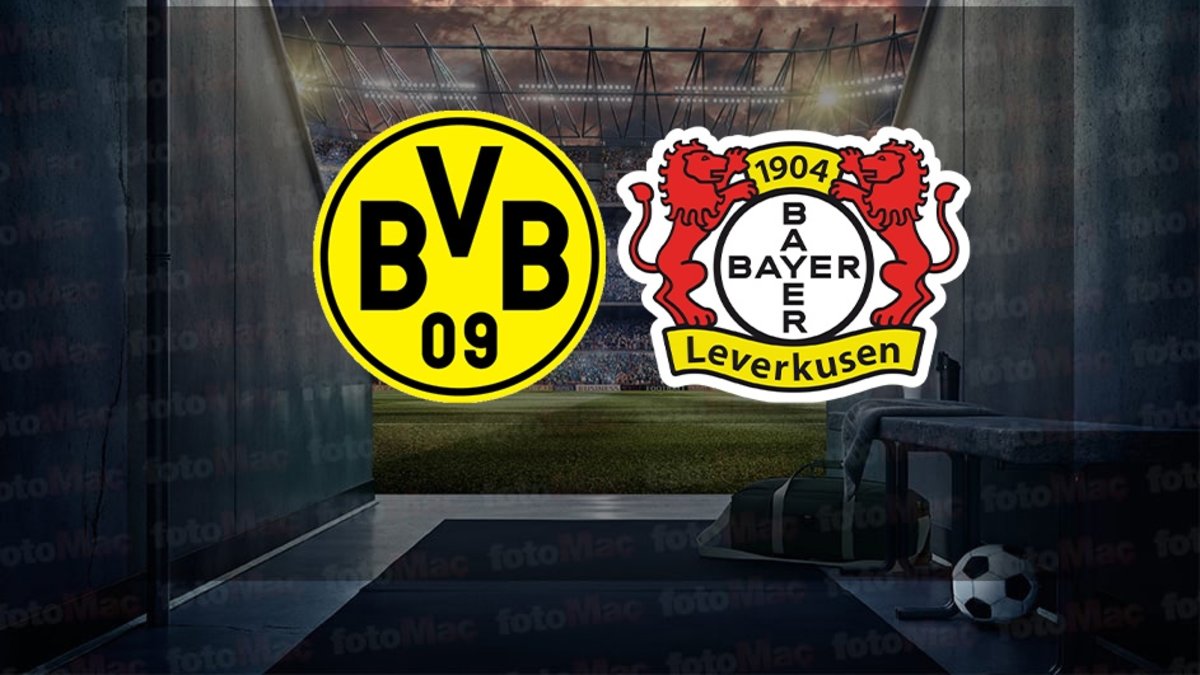Borussia Dortmund – Bayer Leverkusen maçı ne zaman, saat kaçta ve hangi kanalda canlı yayınlanacak? | Almanya Bundesliga