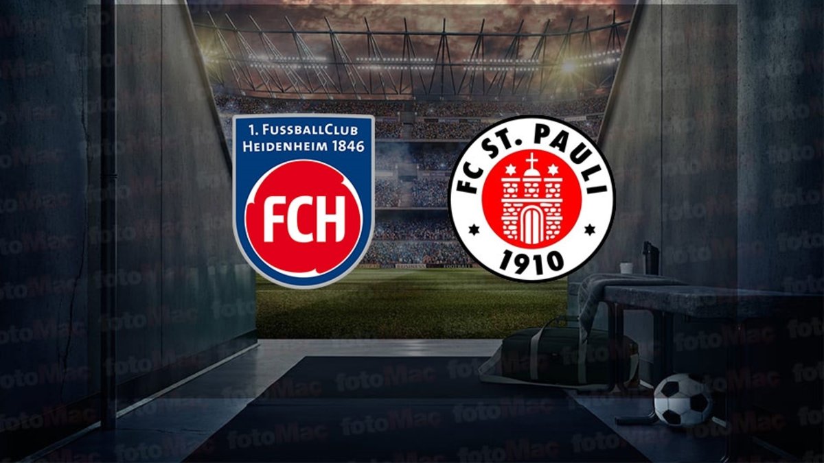 Heidenheim – St Pauli maçı ne zaman, saat kaçta ve hangi kanalda canlı yayınlanacak? | Almanya Bundesliga