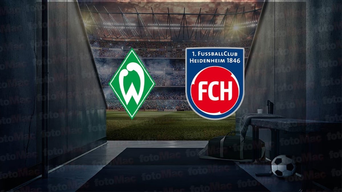 Werder Bremen – Heidenheim maçı ne zaman, saat kaçta ve hangi kanalda canlı yayınlanacak? | Almanya Bundesliga