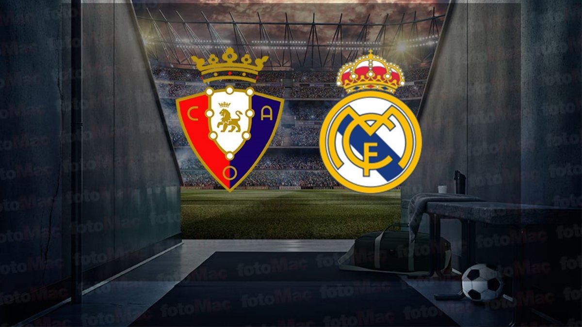 Osasuna-Real Madrid maçı ne zaman? Saat kaçta ve hangi kanalda canlı yayınlanacak? | İspanya La Liga Osasuna-Real Madrid maçı ne zaman? Saat kaçta ve hangi kanalda canlı yayınlanacak? | İspanya La Liga