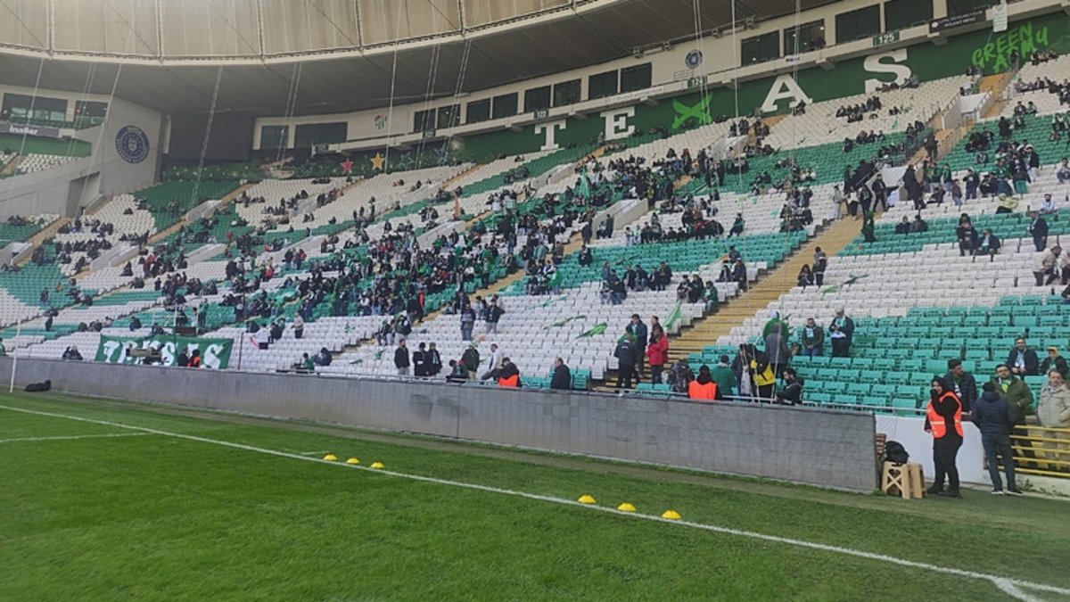 Bursaspor’da taraftarlar maçları tel örgüsüz izleyecek