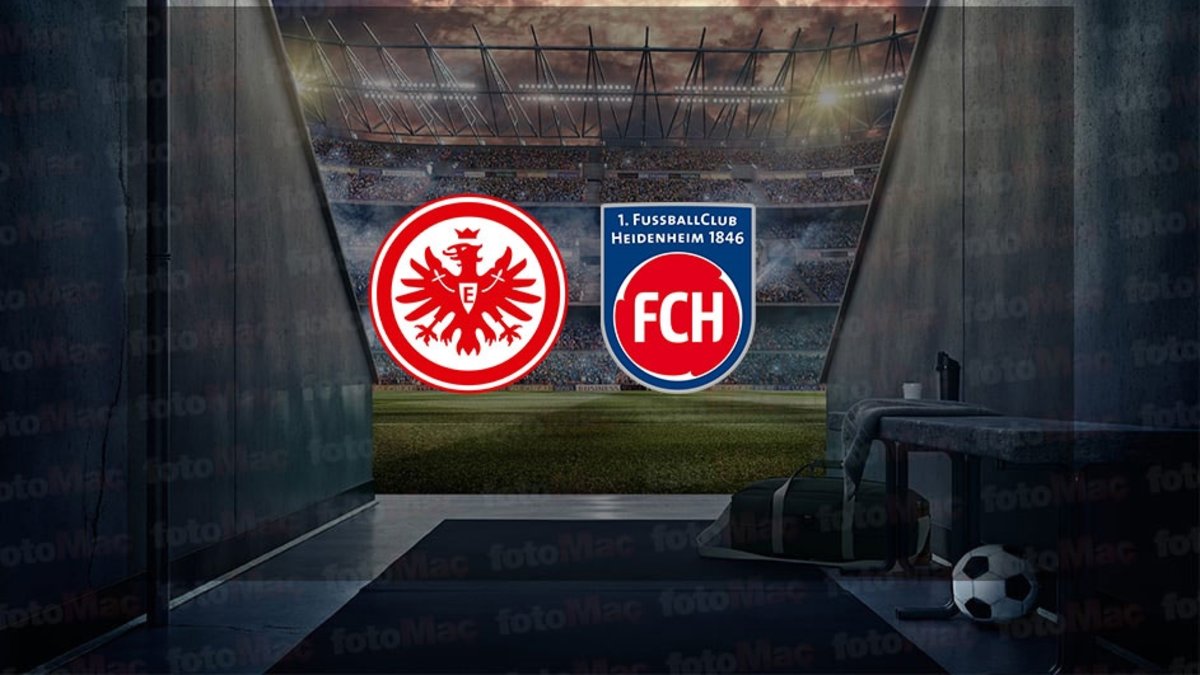 Eintracht Frankfurt-Heidenheim maçı ne zaman, saat kaçta ve hangi kanalda canlı yayınlanacak? | Almanya Bundesliga