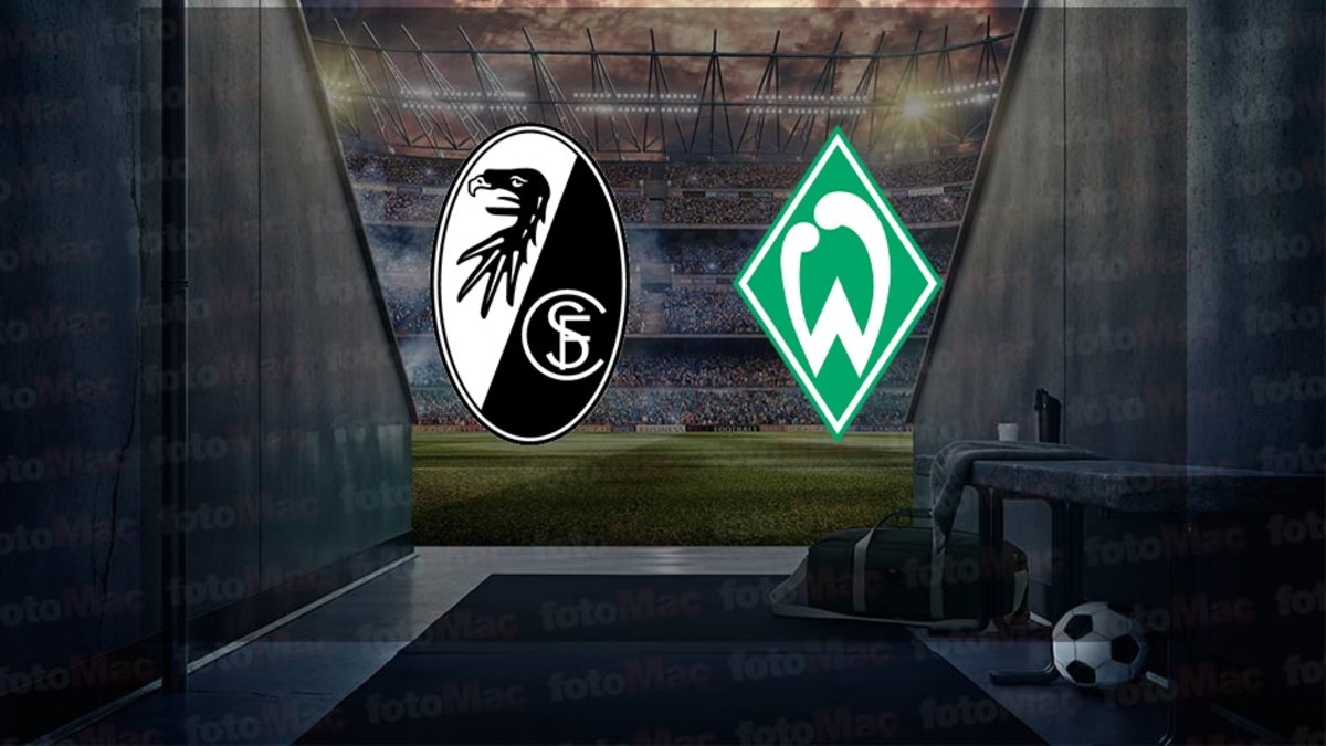 Freiburg-Werder Bremen maçı ne zaman, saat kaçta ve hangi kanalda canlı yayınlanacak? | Almanya Bundesliga