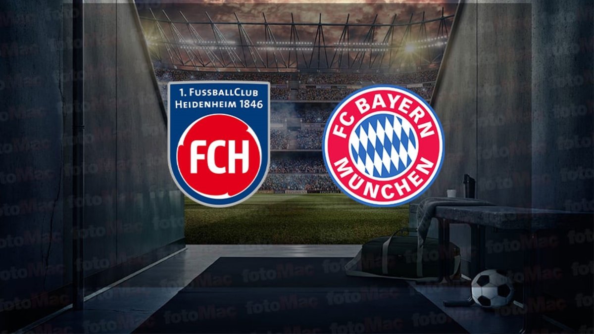 Heidenheim – Bayern Münih maçı ne zaman, saat kaçta ve hangi kanalda canlı yayınlanacak? | Almanya Bundesliga
