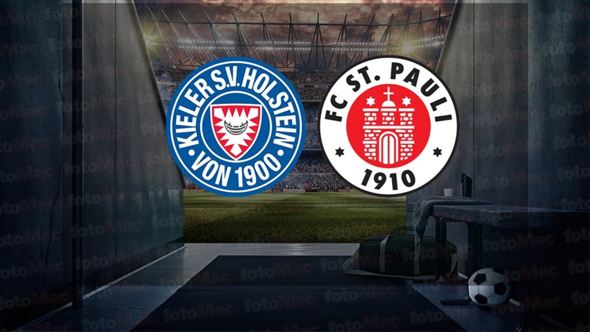 Holstein Kiel-St. Pauli maçı ne zaman, saat kaçta ve hangi kanalda canlı yayınlanacak? | Almanya Bundesliga
