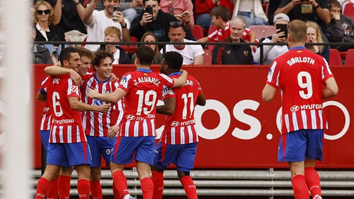Sevilla 1-2 Atletico Madrid (MAÇ SONUCU ÖZET)