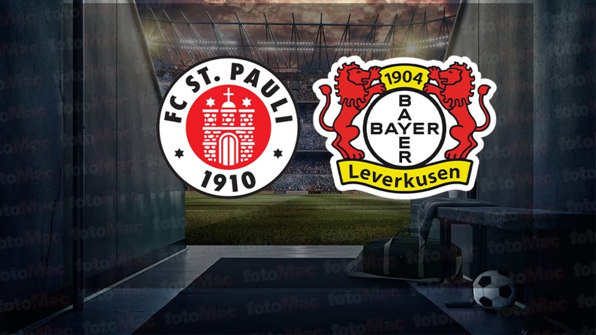 St. Pauli-Bayer Leverkusen maçı ne zaman, saat kaçta ve hangi kanalda canlı yayınlanacak? | Almanya Bundesliga