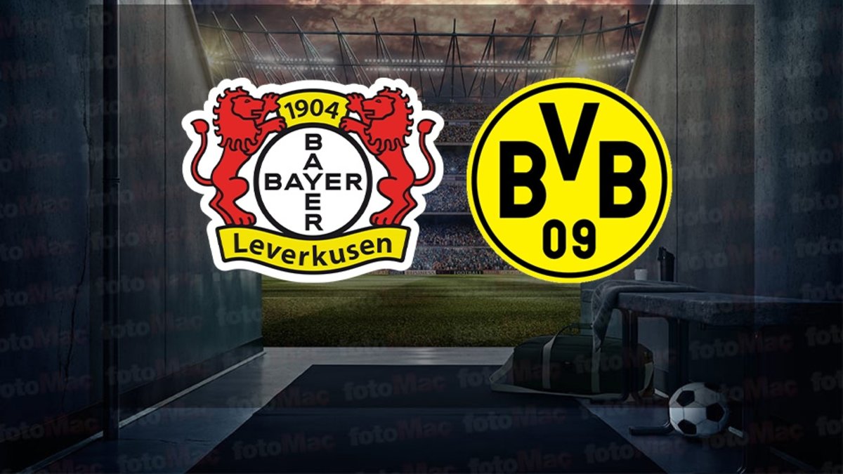Bayer Leverkusen-Borussia Dortmund maçı ne zaman, saat kaçta ve hangi kanalda canlı yayınlanacak? | Almanya Bundesliga