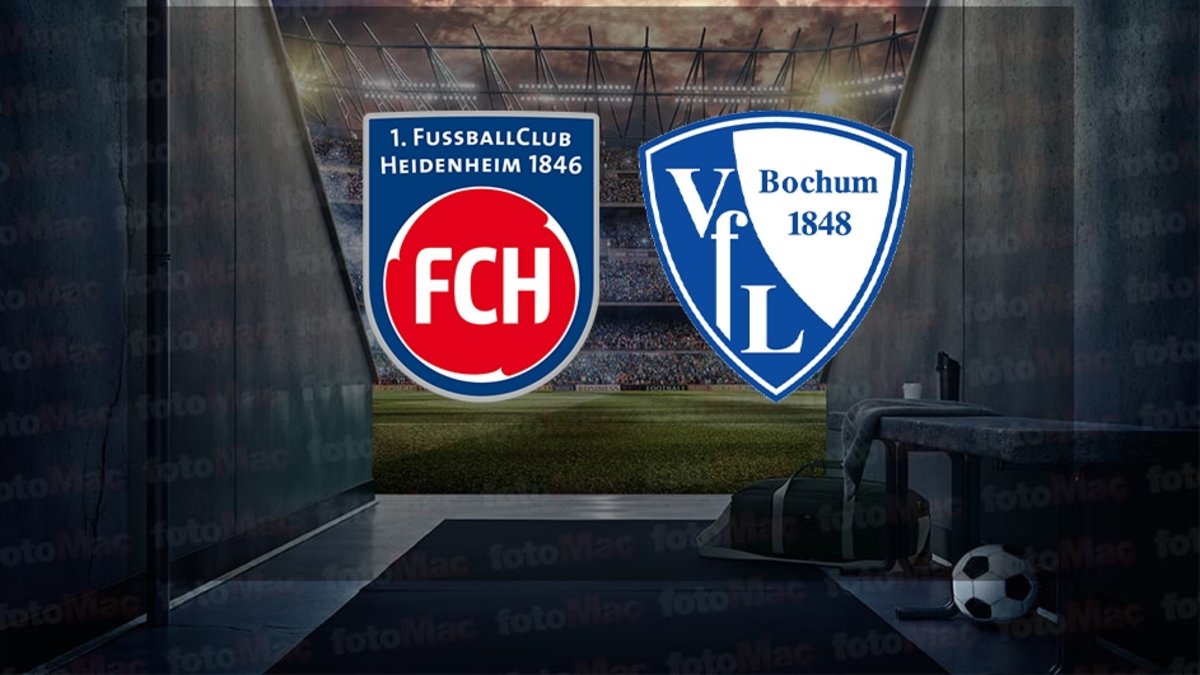 Heidenheim-Bochum maçı ne zaman, saat kaçta ve hangi kanalda canlı yayınlanacak? | Almanya Bundesliga Heidenheim-Bochum maçı ne zaman, saat kaçta ve hangi kanalda canlı yayınlanacak? | Almanya Bundesliga