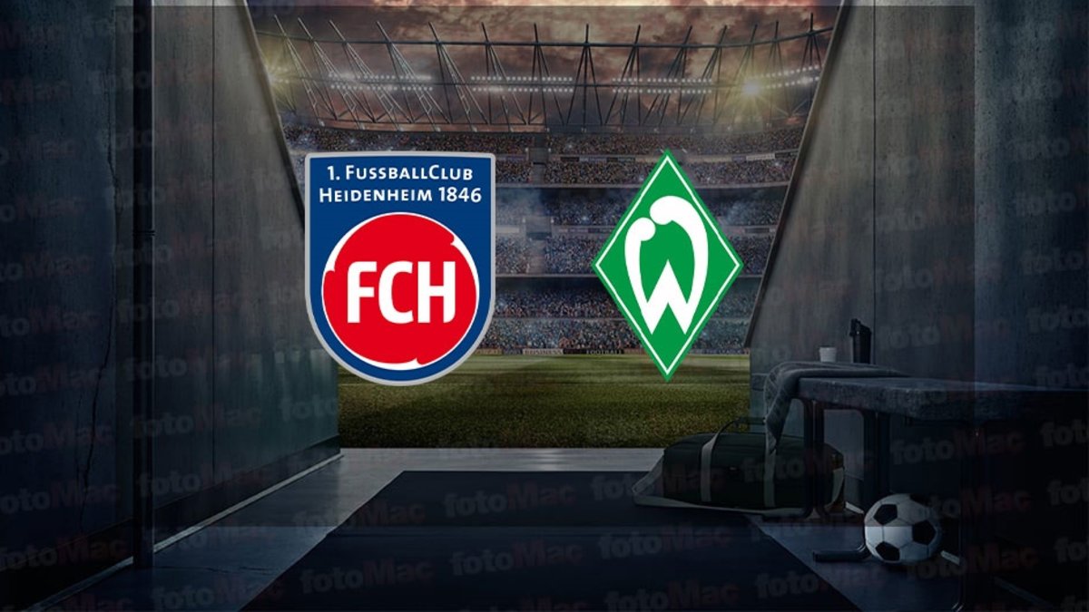 Heidenheim – Werder Bremen maçı ne zaman, saat kaçta ve hangi kanalda canlı yayınlanacak? | Almanya Bundesliga