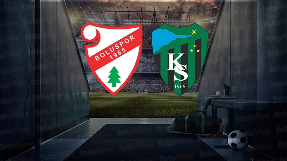 Boluspor – Kocaelispor maçı ne zaman, saat kaçta ve hangi kanalda canlı yayınlanacak? | TFF 1. Lig