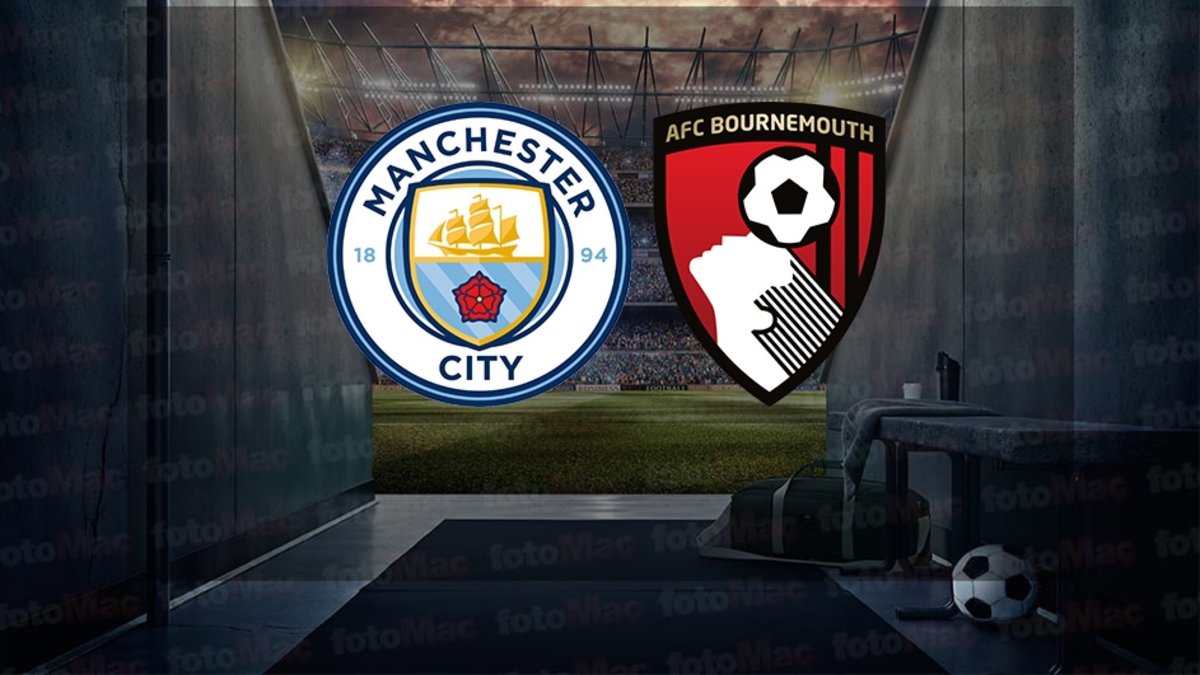 Manchester City-Bournemouth maçı ne zaman? Saat kaçta ve hangi kanalda canlı yayınlanacak? | İngiltere Premier Lig