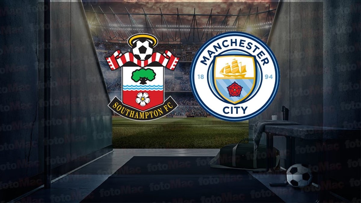 Southampton-Manchester City maçı ne zaman? Saat kaçta ve hangi kanalda canlı yayınlanacak? | İngiltere Premier Lig