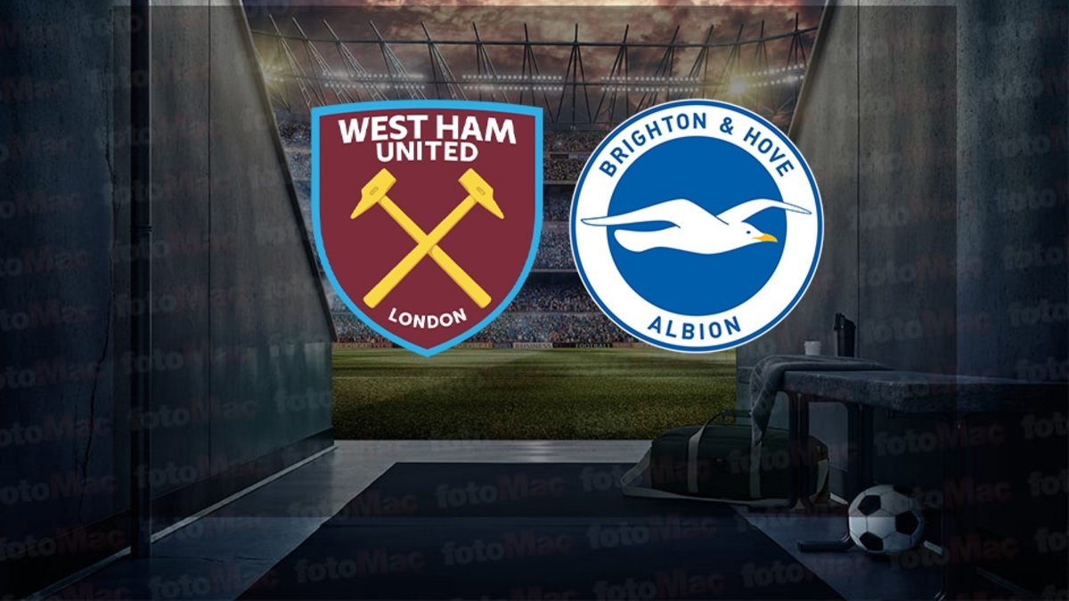 West Ham United – Brighton maçı ne zaman? Saat kaçta ve hangi kanalda canlı yayınlanacak? | İngiltere Premier Lig