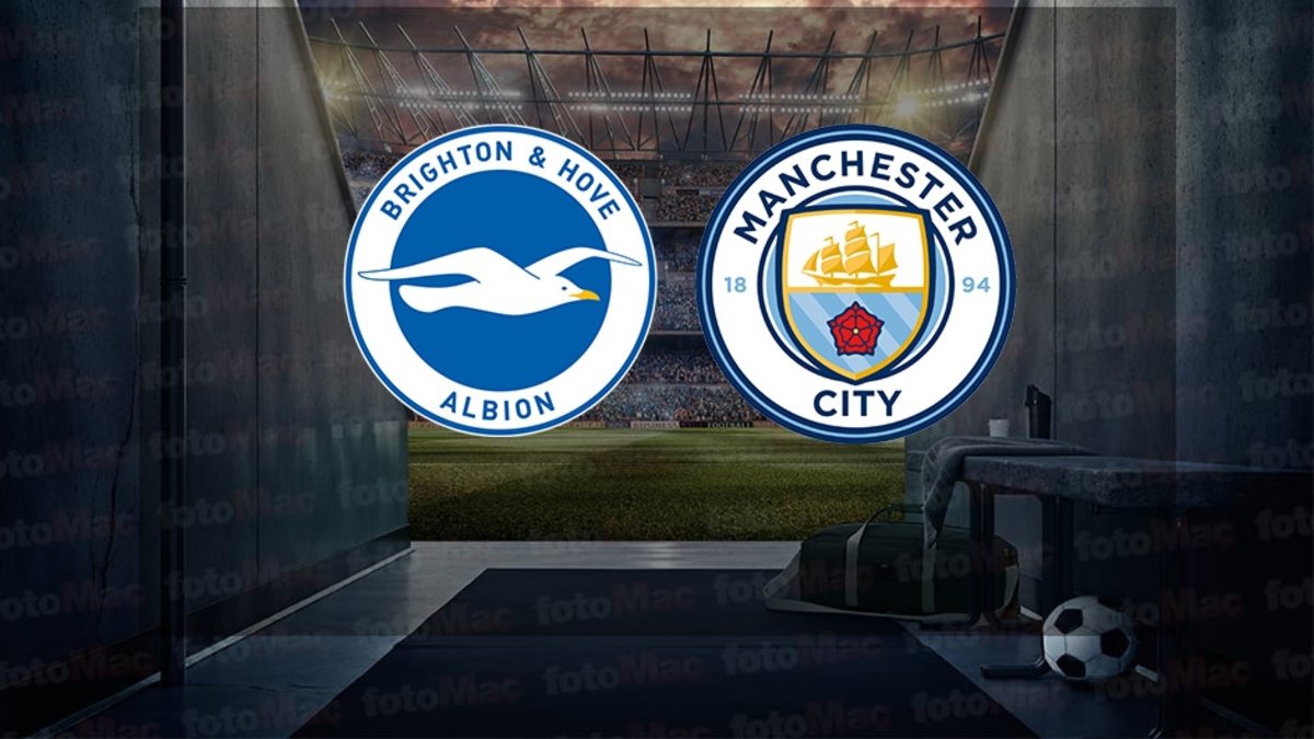 Brighton-Manchester City maçı ne zaman, saat kaçta ve hangi kanalda? | İngiltere Premier Lig