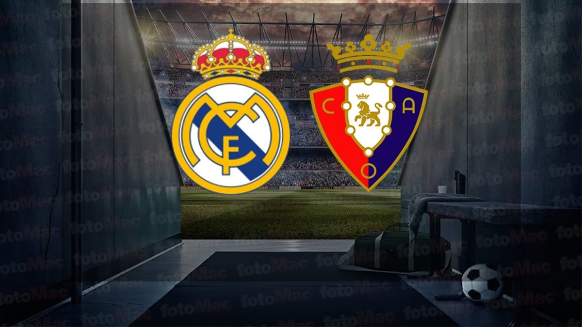 Real Madrid-Osasuna maçı canlı izle | Real Madrid-Osasuna maçı ne zaman, saat kaçta ve hangi kanalda? Arda Güler oynayacak mı?