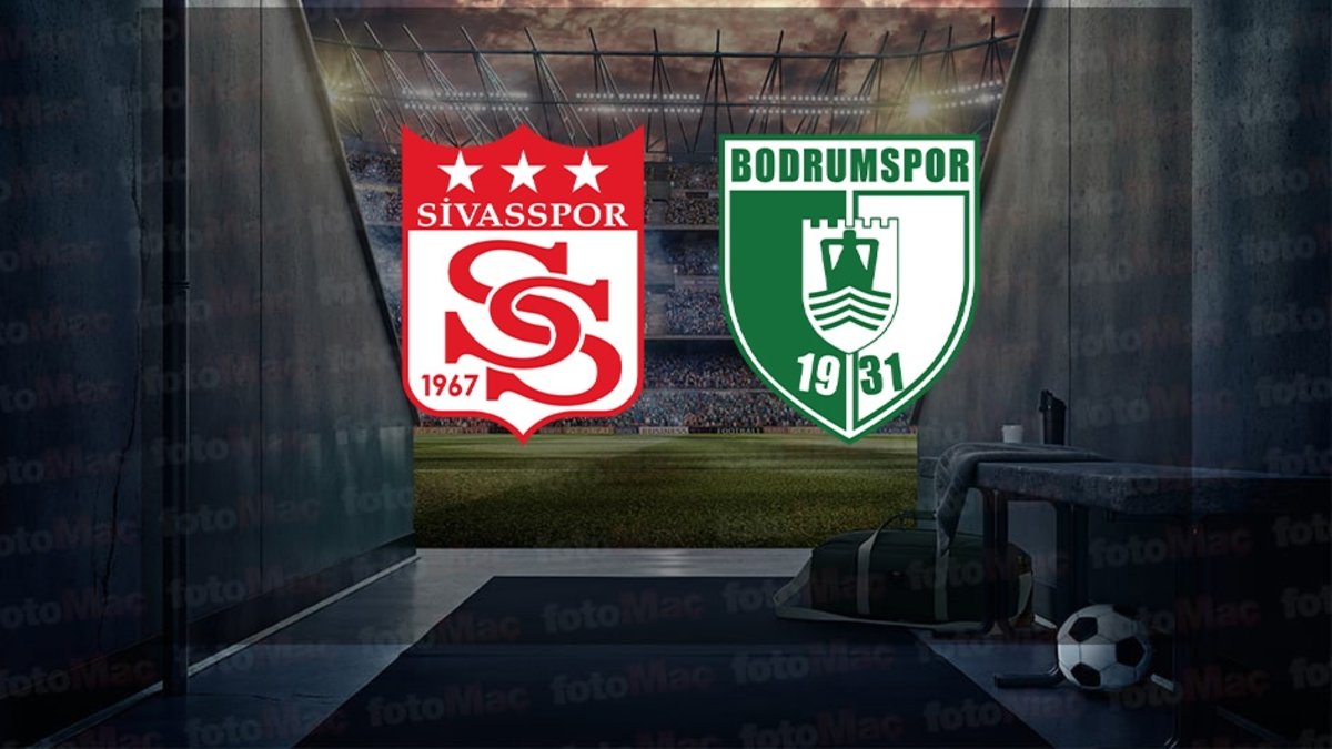 Sivasspor-Bodrum FK maçı canlı izle | Özbelsan Sivasspor-Sipay Bodrum FK maçı ne zaman, saat kaçta ve hangi kanalda?