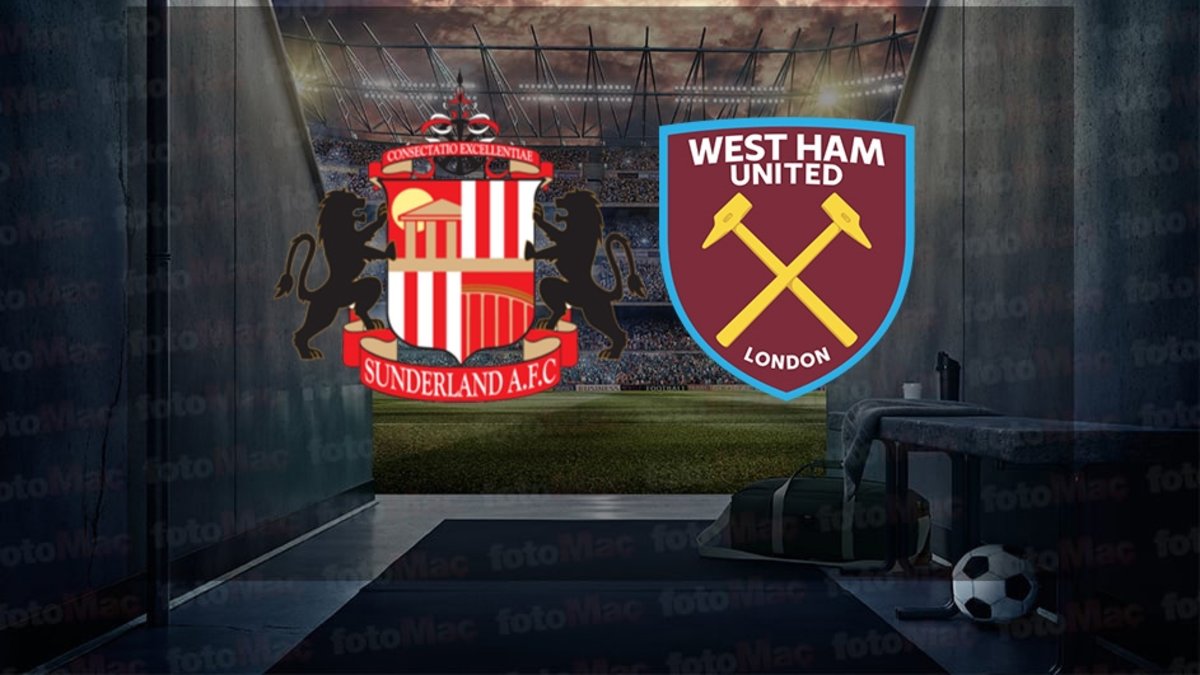 Sunderland-West Ham United maçı ne zaman, saat kaçta ve hangi kanalda? | İngiltere PREMİER LİG CANLI