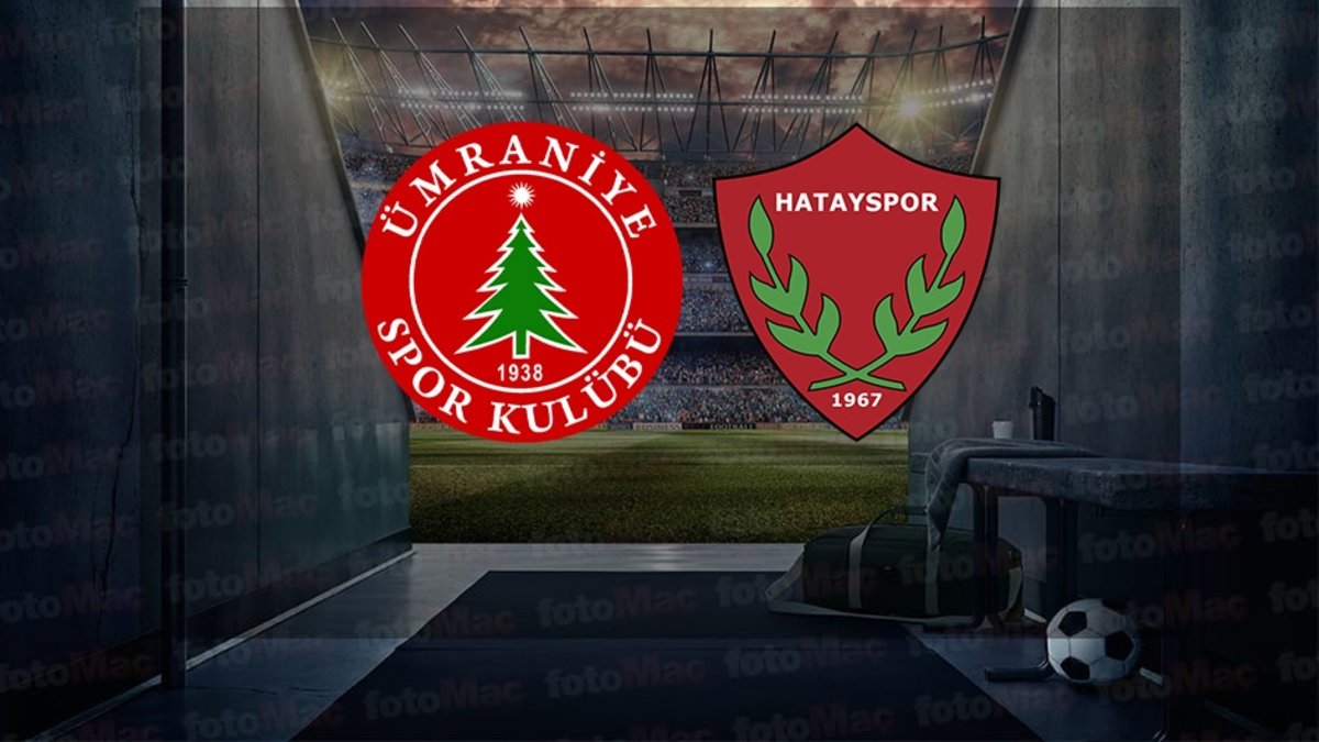 Ümraniyespor-Hatayspor maçı canlı izle | Eminevim Ümraniyespor-Atakaş Hatayspor maçı ne zaman, saat kaçta ve hangi kanalda?