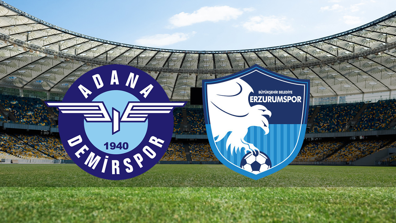 Adana Demirspor – Erzurumspor maçı ne zaman? Saat kaçta ve hangi kanalda canlı yayınlanacak? | Trendyol 1. Lig