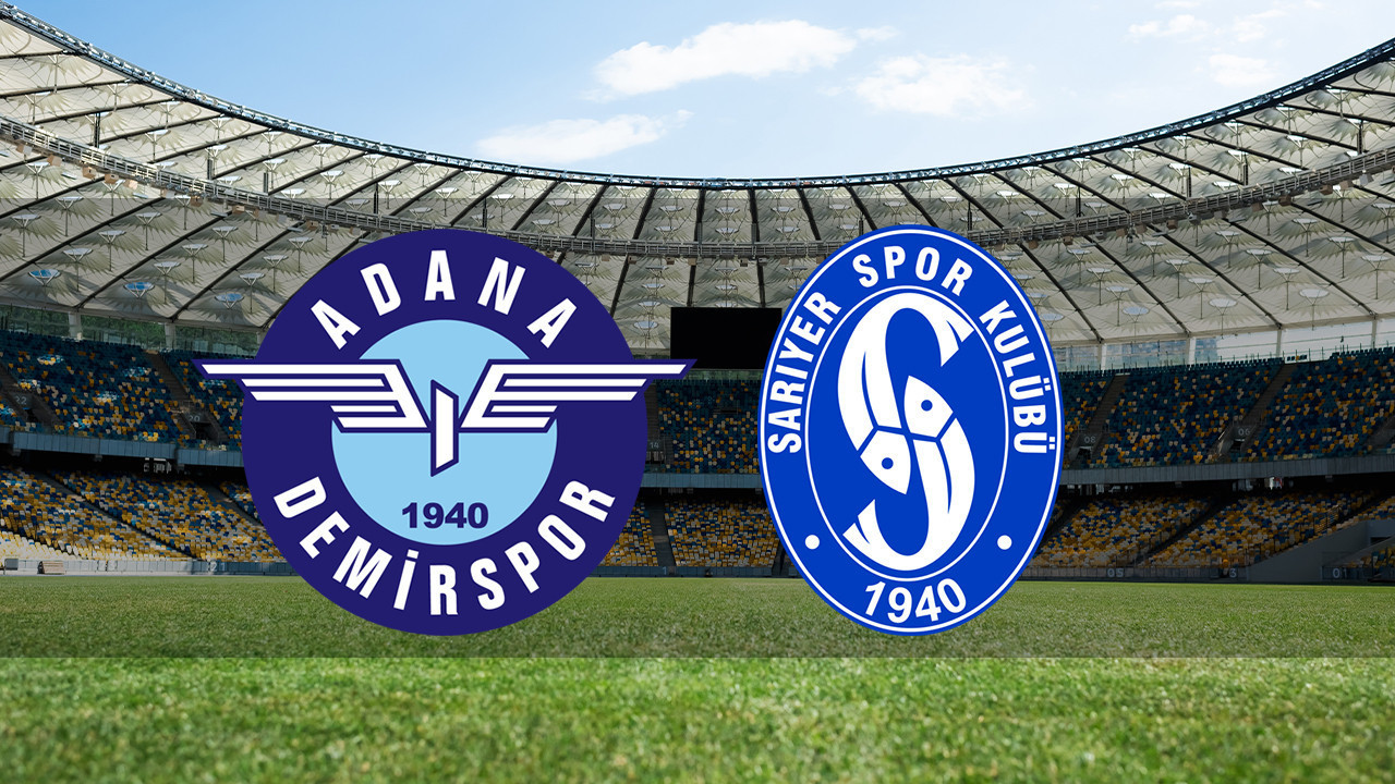 Adana Demirspor – Sarıyer maçı ne zaman? Saat kaçta ve hangi kanalda canlı yayınlanacak? | Trendyol 1. Lig