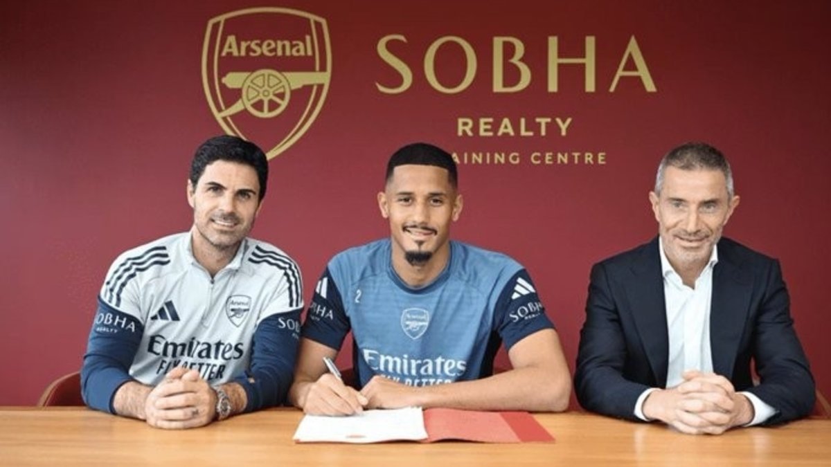Arsenal William Saliba’nın sözleşmesini 2030’a kadar uzattı