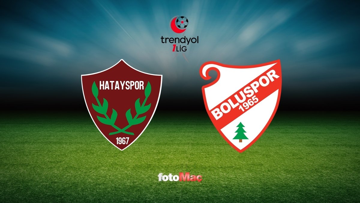 Atakaş Hatayspor-Boluspor maçı ne zaman, saat kaçta? Trendyol 1. Lig Atakaş Hatayspor-Boluspor maçı hangi kanalda?
