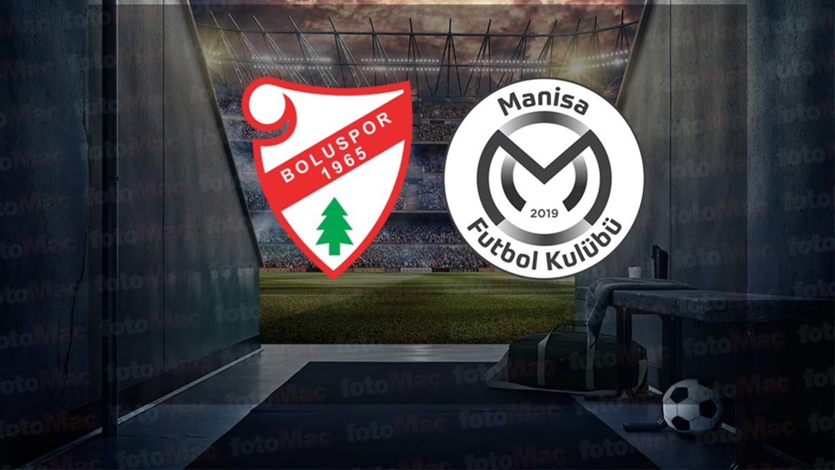 Boluspor-Manisa FK maçı canlı izle | Boluspor-Manisa FK maçı ne zaman, saat kaçta ve hangi kanalda?