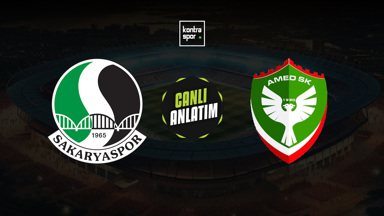 CANLI YAYIN | Sakaryaspor – Amedspor (Trendyol 1. Lig)