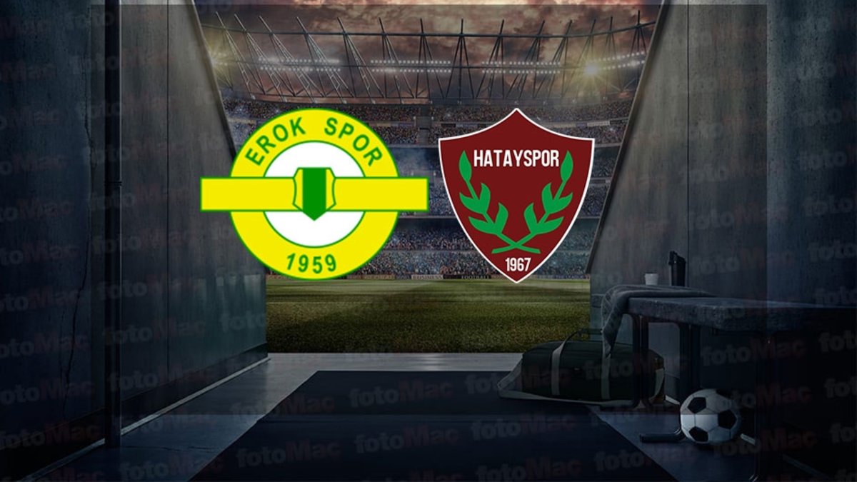 Esenler Erokspor – Hatayspor maçı şifresiz izle | Esenler Erokspor-Hatayspor maçı ne zaman, saat kaçta ve hangi kanalda yayınlanacak?