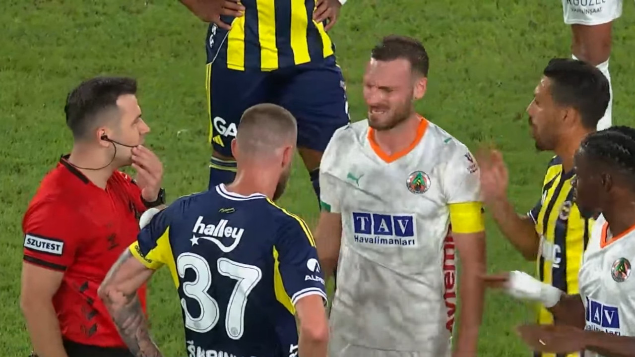 Fenerbahçe – Alanyaspor maçının VAR kayıtları açıklandı! Penaltının gerekçesi belli oldu