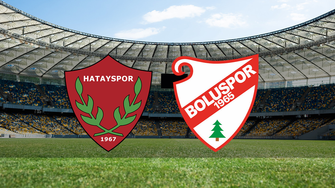 Hatayspor – Boluspor maçı ne zaman? Saat kaçta ve hangi kanalda canlı yayınlanacak? | Trendyol 1. Lig