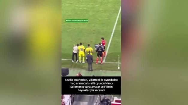 İspanya’da İsrailli futbolcuya Filistin tepkisi!