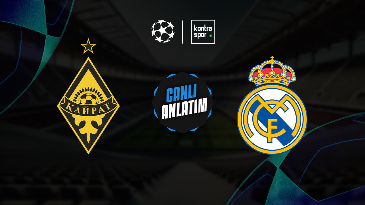 CANLI YAYIN | Kairat Almaty – Real Madrid (UEFA Şampiyonlar Ligi)