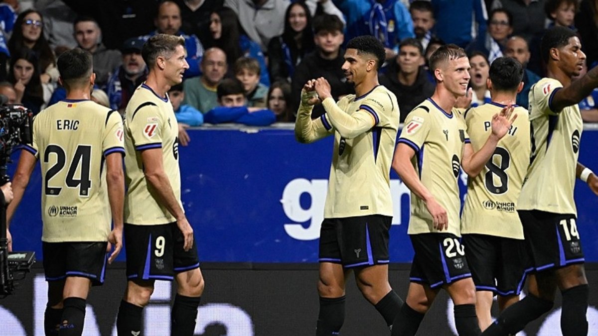 Oviedo 1-3 Barcelona (MAÇ SONUCU ÖZET)