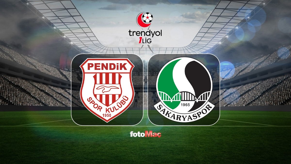 Pendikspor-Sakaryaspor maçı canlı izle | Atko Grup Pendikspor-Sakaryaspor maçı ne zaman, saat kaçta ve hangi kanalda?