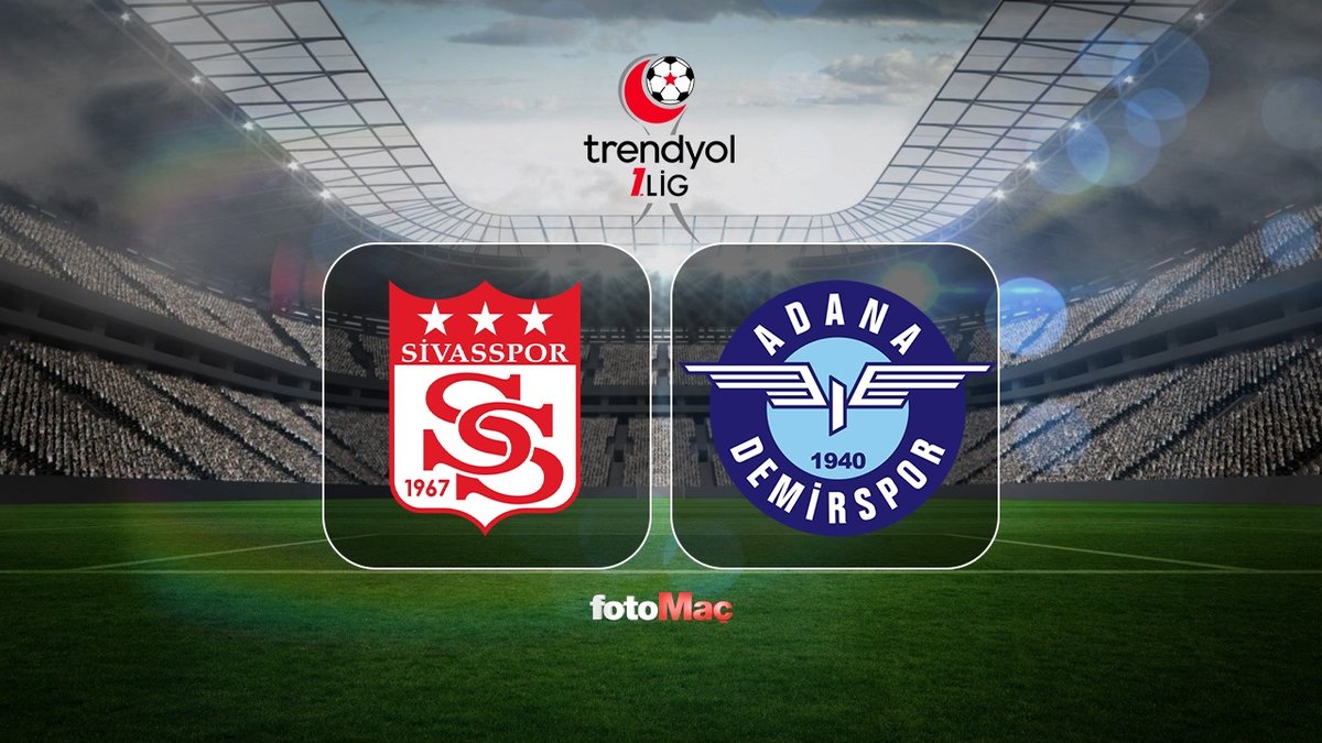 Sivasspor-Adana Demirspor maçı canlı izle | Özbelsan Sivasspor-Adana Demirspor maçı ne zaman, saat kaçta ve hangi kanalda?