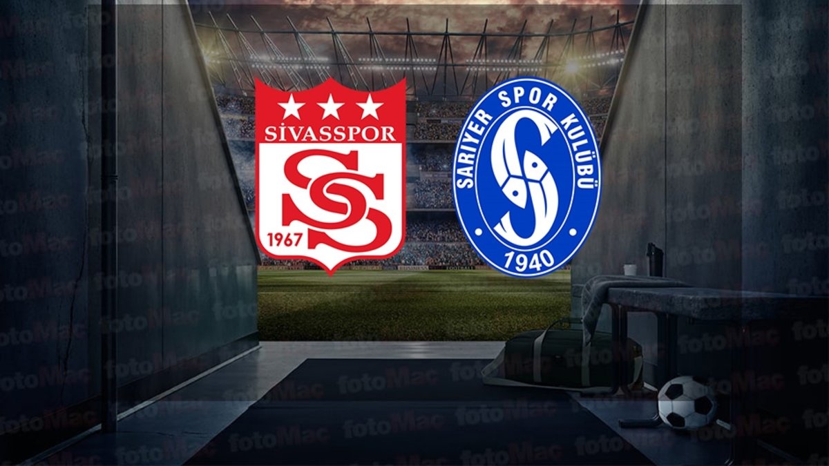 Sivasspor-Sarıyerspor maçı canlı izle | Özbelsan Sivasspor-SMS Grup Sarıyerspor maçı ne zaman, saat kaçta ve hangi kanalda?