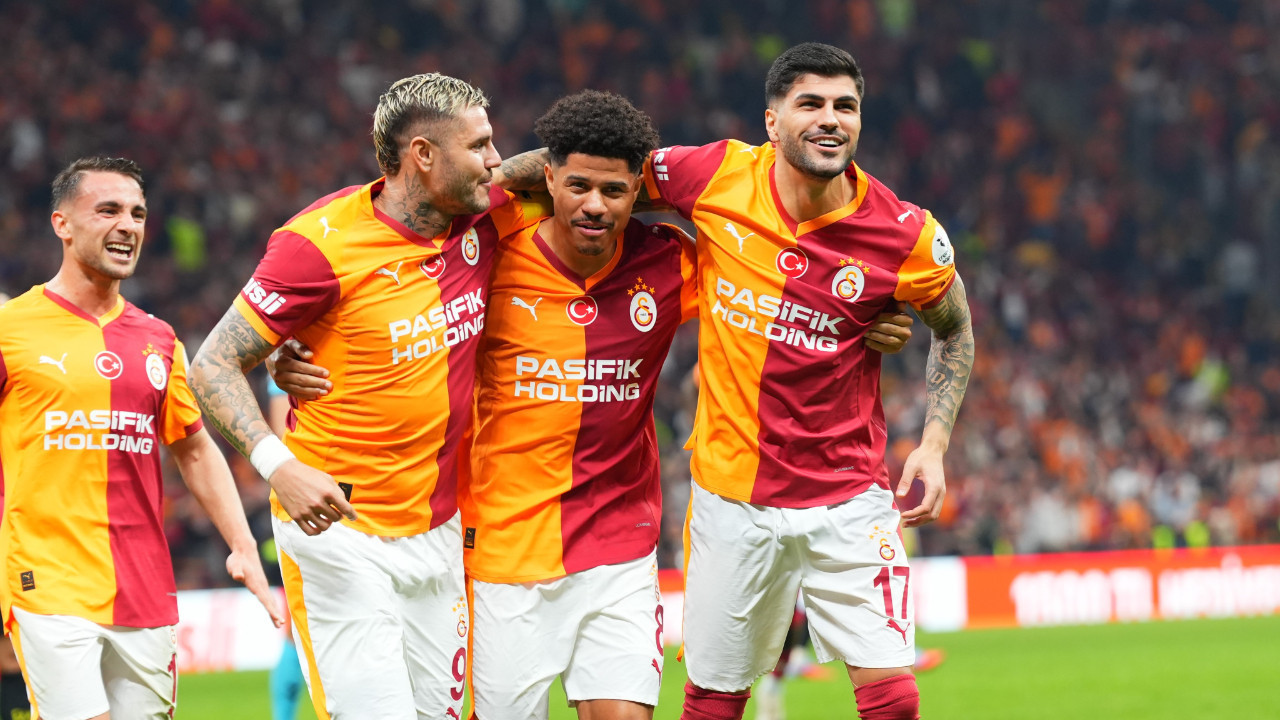 Galatasaray Süper Lig'in istatistikleri baştan yazıyor