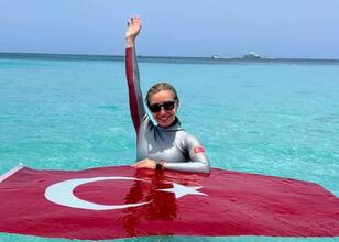 Şahika Ercümen, nefesini Gazze için tutacak Şahika Ercümen, nefesini Gazze için tutacak