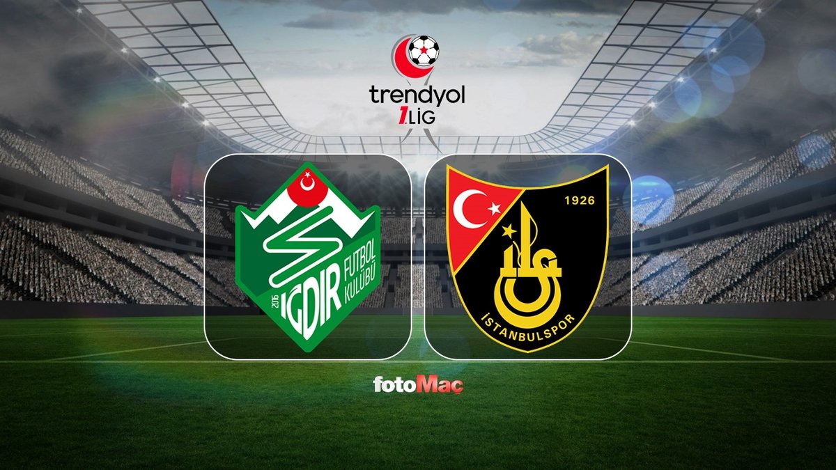 Iğdır FK-İstanbulspor maçı canlı izle | Alagöz Holding Iğdır FK-İstanbulspor maçı ne zaman, saat kaçta ve hangi kanalda?
