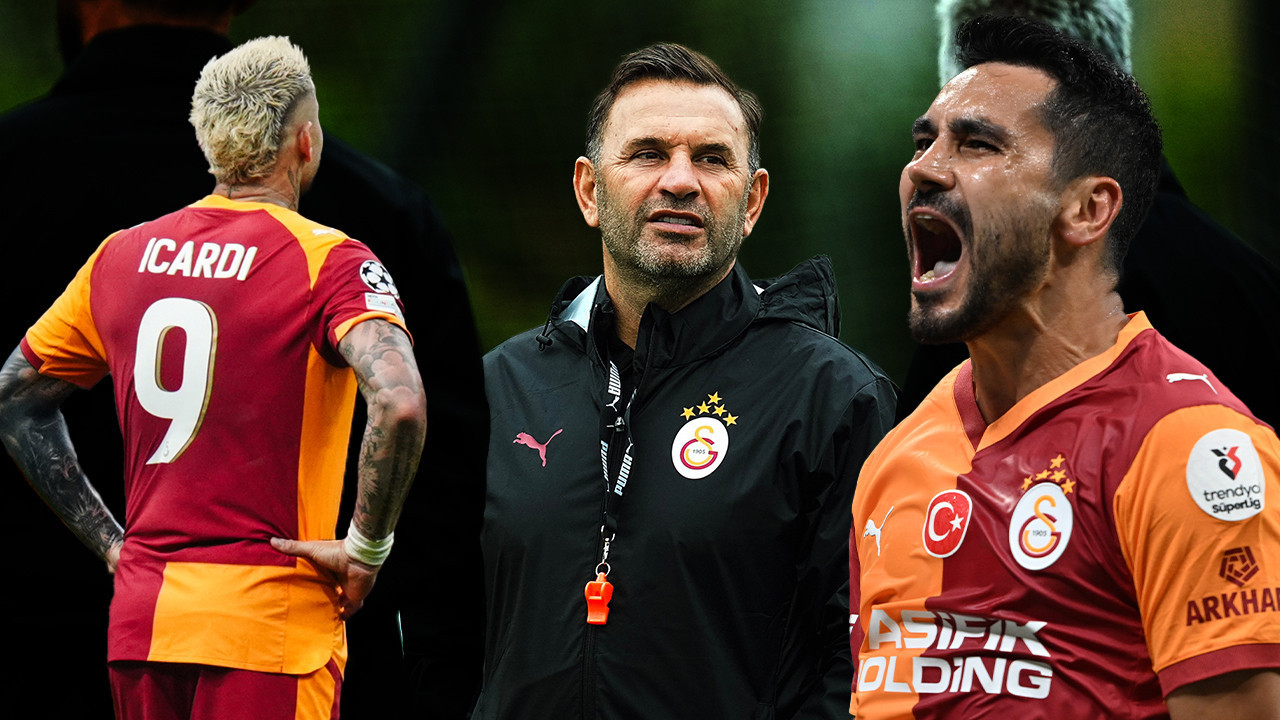 İlkay Gündoğan'ın sakatlığı Mauro Icardi'ye yaradı! Okan Buruk sistemi değiştiriyor