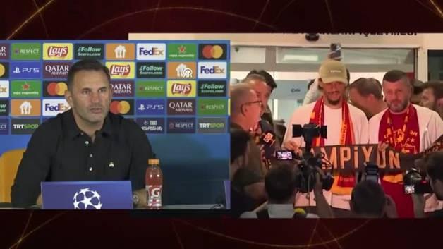 Galatasaray’da  Okan Buruk takımda ‘Kapris’ yapmayan Sane’ye derbi sözü verdi