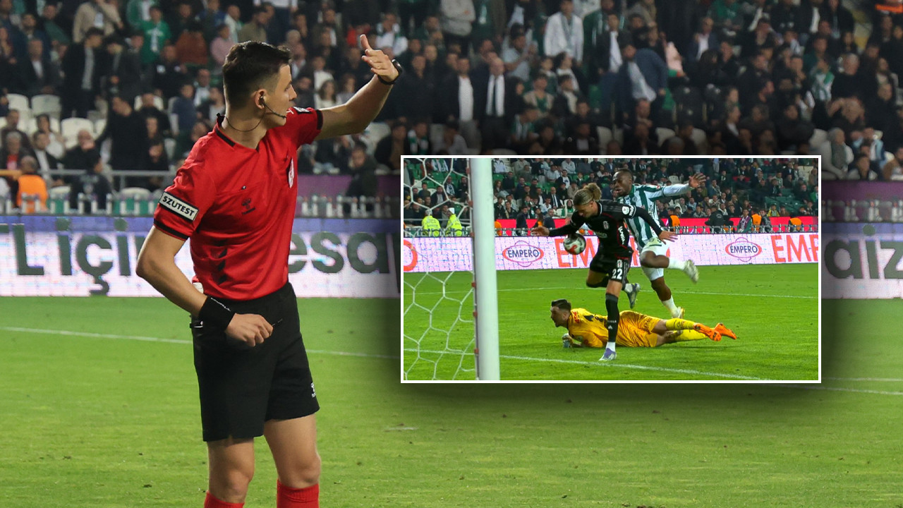 Konyaspor – Beşiktaş maçının VAR kayıtları açıklandı! Abraham'ın iptal edilen golü…