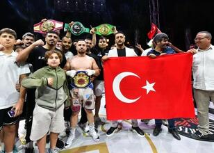 Kubilay Alcu boksta WBF kemerini de aldı Kubilay Alcu boksta WBF kemerini de aldı