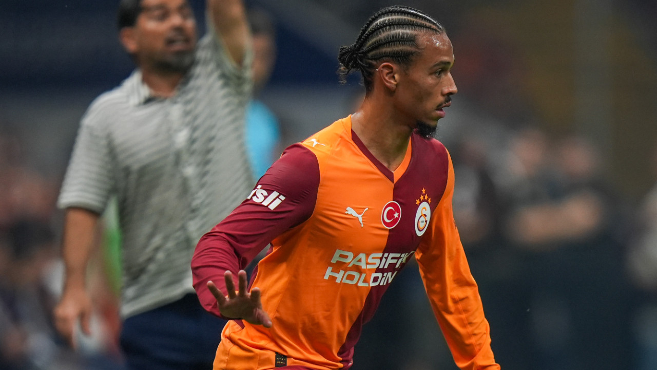 Leroy Sane Manchester City'de yaptığının aynısını şu anda Galatasaray'da yapıyor