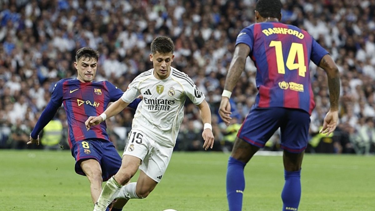 Real Madrid 2-1 Barcelona (MAÇ SONUCU – ÖZET) El Clasico’da zafer Arda Güler’li R. Madrid’in!